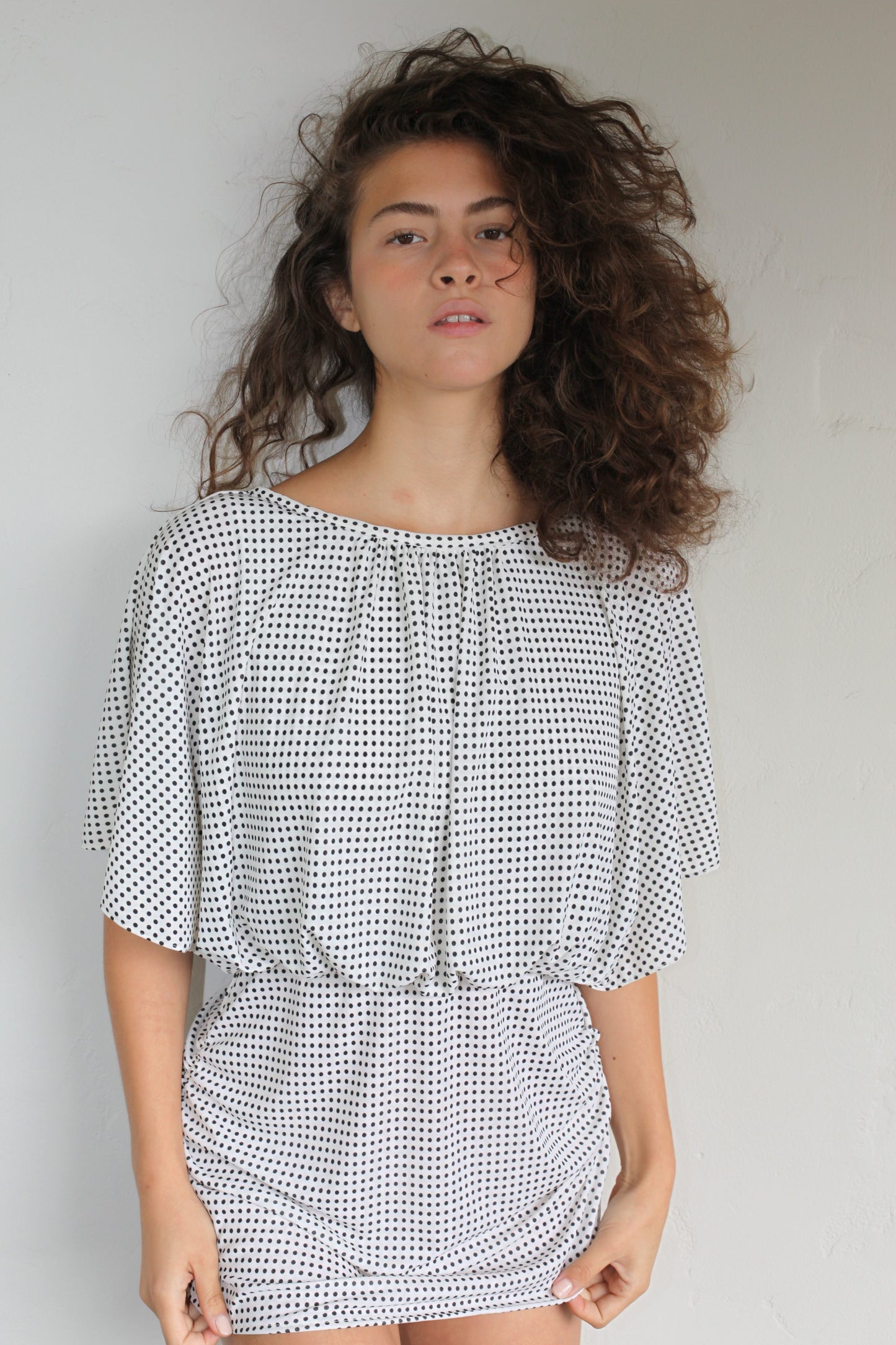 The Tulip Dress - Dotty