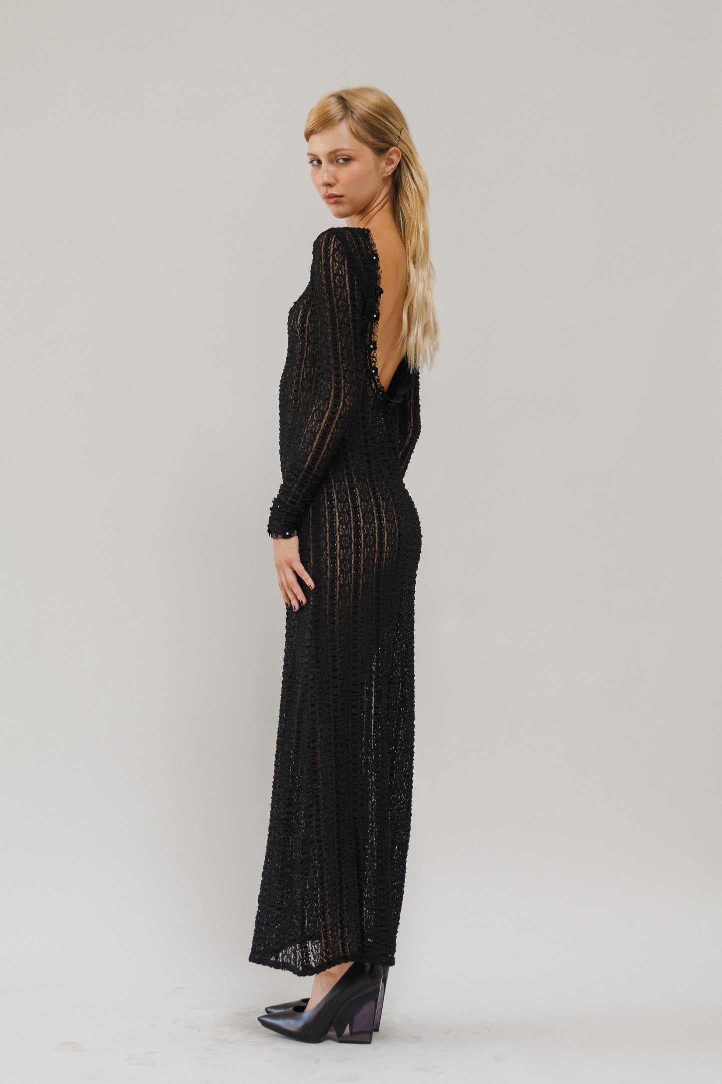 The Rose Dress - Black