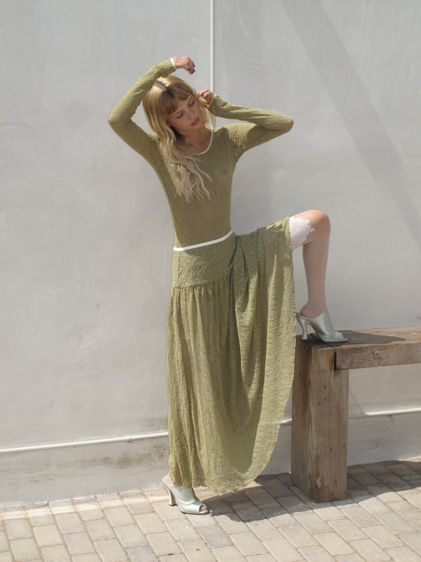 The Devotion Bodysuit - Moss