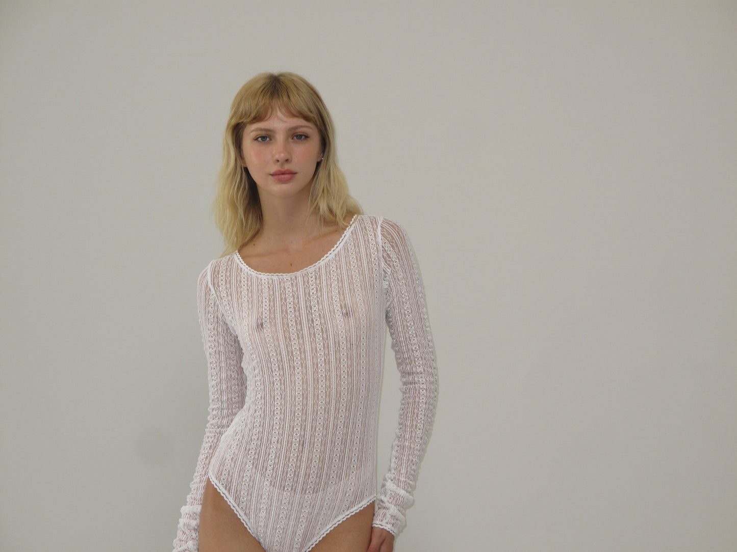The Devotion Bodysuit - White