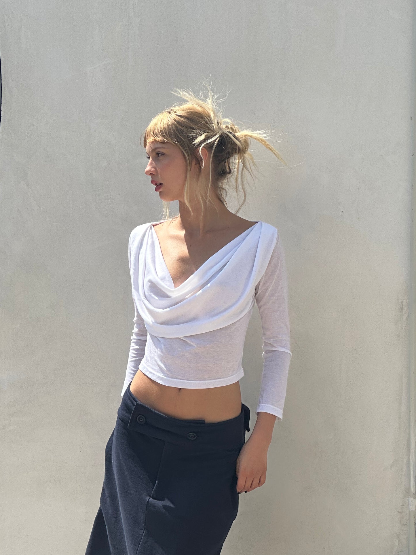 The Visitor Top - White